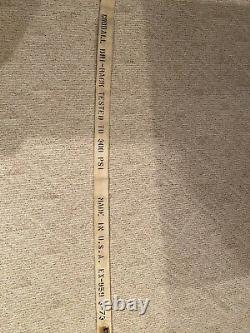 Vintage 50ft Fire Hose Underwriters Laboratories Brass Fittings