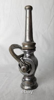Vintage 8.75 Colt Brass Fire Fighter Hose Nozzle Fighting Equipment