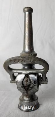 Vintage 8.75 Colt Brass Fire Fighter Hose Nozzle Fighting Equipment