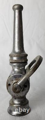 Vintage 8.75 Colt Brass Fire Fighter Hose Nozzle Fighting Equipment