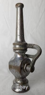Vintage 8.75 Colt Brass Fire Fighter Hose Nozzle Fighting Equipment