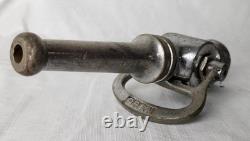 Vintage 8.75 Colt Brass Fire Fighter Hose Nozzle Fighting Equipment