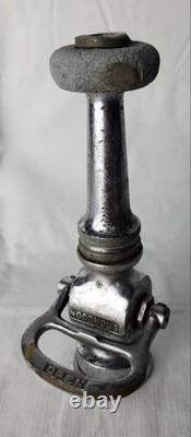 Vintage 9.5 Woodhouse Fire Fighter Hose Nozzle Fighting Equipment