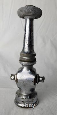 Vintage 9.5 Woodhouse Fire Fighter Hose Nozzle Fighting Equipment