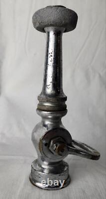 Vintage 9.5 Woodhouse Fire Fighter Hose Nozzle Fighting Equipment