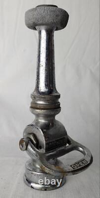 Vintage 9.5 Woodhouse Fire Fighter Hose Nozzle Fighting Equipment