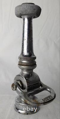 Vintage 9.5 Woodhouse Fire Fighter Hose Nozzle Fighting Equipment