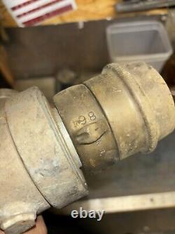 Vintage AKRON BRASS Splitter Valve With 1/2 Inch Brass Tip Combo Forester SF, CA