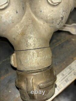 Vintage AKRON BRASS Splitter Valve With 1/2 Inch Brass Tip Combo Forester SF, CA