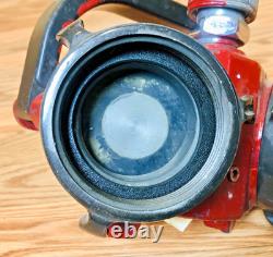 Vintage AKRON Brass Fire Hose Siamese Clapper Adapter Valve Hydrant Splitter NY