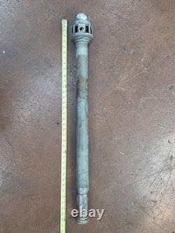 Vintage AKRON Brass MFG Co 36 Tall Water Fire Hose Truck Cannon Nozzle USA