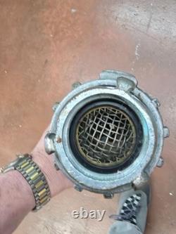 Vintage AKRON Brass MFG Co 36 Tall Water Fire Hose Truck Cannon Nozzle USA