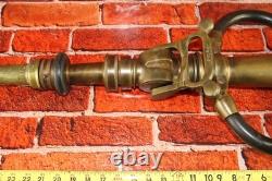Vintage Akron Ball 54-03613 Fire Hose Nozzle Firefighter Dept