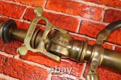 Vintage Akron Ball 54-03613 Fire Hose Nozzle Firefighter Dept
