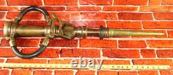 Vintage Akron Ball 54-03613 Fire Hose Nozzle Firefighter Dept