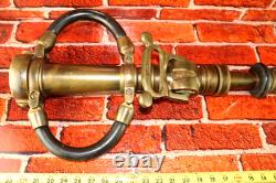 Vintage Akron Ball 54-03613 Fire Hose Nozzle Firefighter Dept