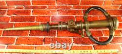 Vintage Akron Ball 54-03613 Fire Hose Nozzle Firefighter Dept