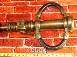 Vintage Akron Ball 54-03613 Fire Hose Nozzle Firefighter Dept