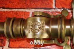 Vintage Akron Ball 54-03613 Fire Hose Nozzle Firefighter Dept