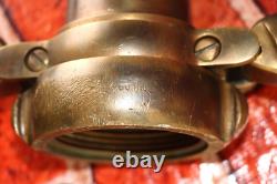 Vintage Akron Ball 54-03613 Fire Hose Nozzle Firefighter Dept