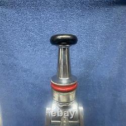 Vintage Akron Ball Fire Nozzle Elkhart Brass Co. Firefighter Fire Dept 20
