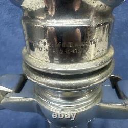 Vintage Akron Ball Fire Nozzle Elkhart Brass Co. Firefighter Fire Dept 20