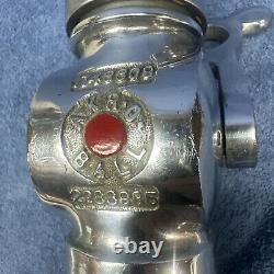 Vintage Akron Ball Fire Nozzle Elkhart Brass Co. Firefighter Fire Dept 20