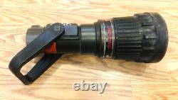 Vintage Akron Brass Akromatic Style 5026 Fire Hose Nozzle FDNY dept Firefighter