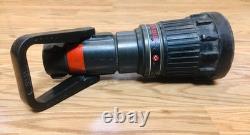 Vintage Akron Brass Akromatic Style 5026 Fire Hose Nozzle FDNY dept Firefighter