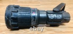 Vintage Akron Brass Akromatic Style 5026 Fire Hose Nozzle FDNY dept Firefighter