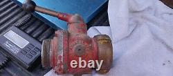 Vintage Akron Brass Ball Valve Fire Fighting, 3X2.5, domestic shipping included