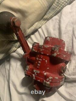 Vintage Akron Brass Ball Valve Fire Fighting withhandle