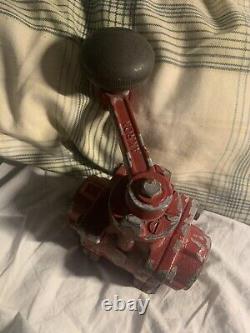 Vintage Akron Brass Ball Valve Fire Fighting withhandle