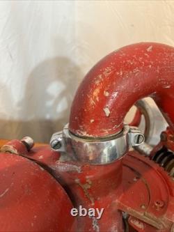 Vintage Akron Brass Deluge Fire Water Cannon Monitor Deck Gun