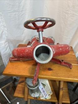 Vintage Akron Brass Deluge Fire Water Cannon Monitor Deck Gun