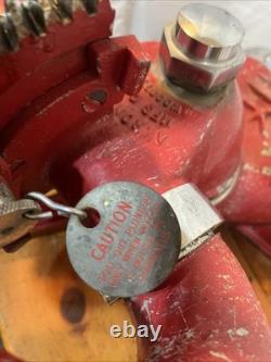 Vintage Akron Brass Deluge Fire Water Cannon Monitor Deck Gun