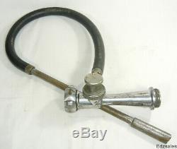 Vintage Akron Brass Fire Foam In-Line Eductor 60 GPM nozzle hose application