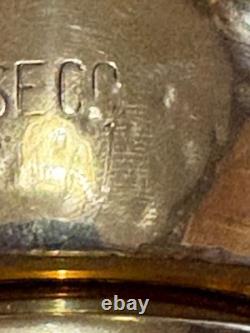 Vintage Akron Brass Fire Hose Coupling Brass Rocker Ring Lug Beautiful Piece