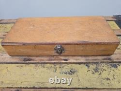 Vintage Akron Brass Pitot Gauge Kit 13.5 Case Marsh 300 PSI Fire Hose Tool Vtg
