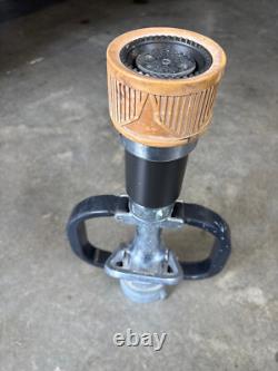 Vintage Akron/Elkhart Fire Hose Nozzle