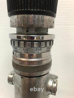 Vintage Akron Turbo-Jet Fire Nozzle withPlaypipe