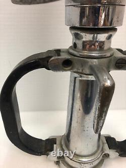 Vintage Akron Turbo-Jet Fire Nozzle withPlaypipe