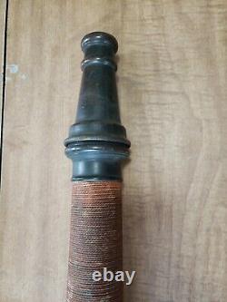 Vintage Allen Fire Department Supply Co. Fire Nozzle