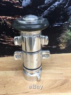 Vintage Aluminum A5 Santa Rosa 2 1/2 in. Rare, Collectable Fire Nozzle