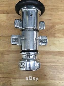 Vintage Aluminum A5 Santa Rosa 2 1/2 in. Rare, Collectable Fire Nozzle