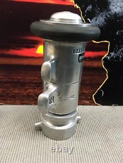 Vintage Aluminum Santa Rosa 2 1/2 Inch Adjustable Fire Nozzle 11 Inches Tall