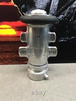 Vintage Aluminum Santa Rosa 2 1/2 Inch Adjustable Fire Nozzle 11 Inches Tall