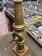 Vintage American Elkhart Chief Brass Fire Hose Nozzle Firefighter Man Cave