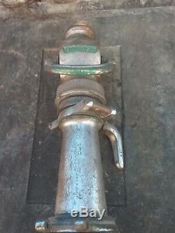 Vintage American LaFrance Fire Nozzle And Grether Valve