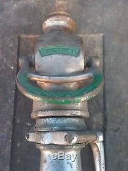 Vintage American LaFrance Fire Nozzle And Grether Valve